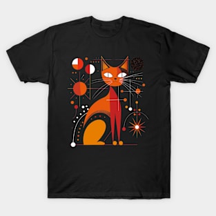 Mid Century Modern CAT Creative Lighting T-Shirt